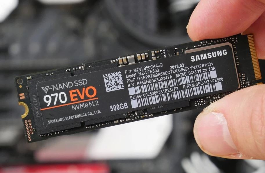 NVMe storage?